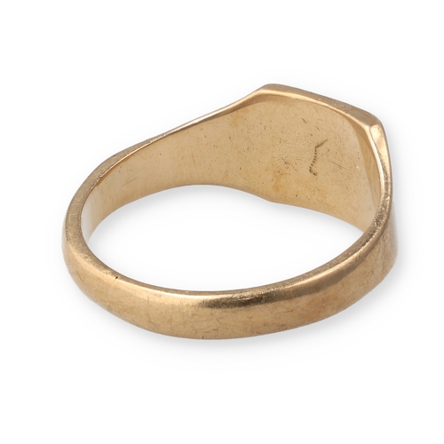 64 - A 9CT GOLD SIGNET RING
3.1 gms