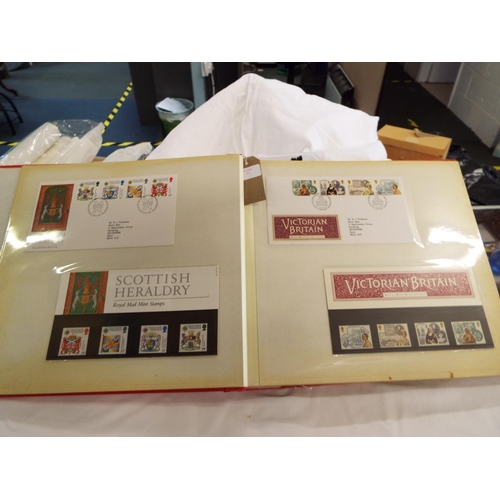 52 - Twenty three sets of first day covers and presentation packs from Nov 1986 to May 1989