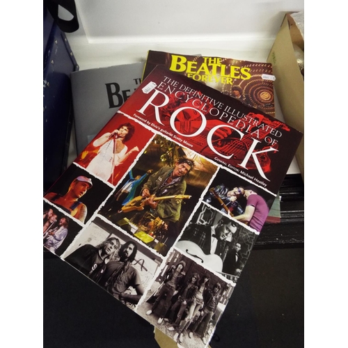 329 - The Definitive Illustrated Encyclopaedia of Rock, The Beatles Forever and The Beatles Anthology