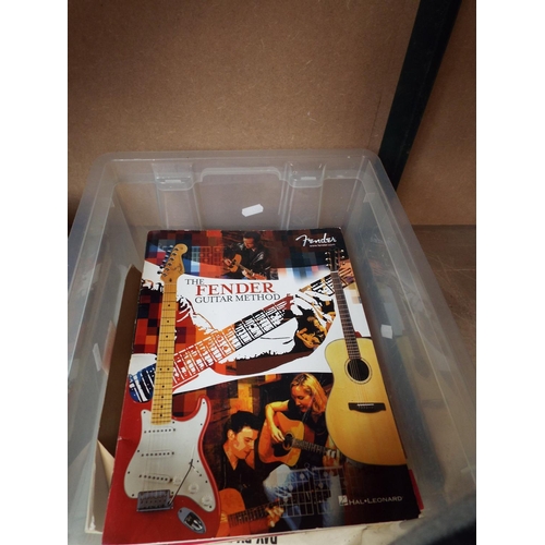 437 - A box of assorted music scores and programmes