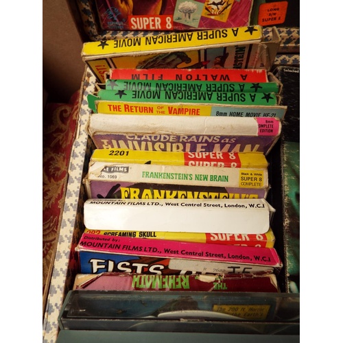 428 - A selection of vintage 8mm reel films to include 'Star Wars', 'When Dinosaurs Ruled The World', 'Ear... 