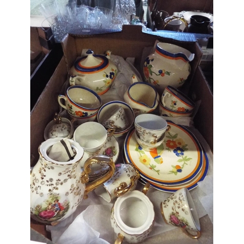 242 - A mixed selection of tea-ware