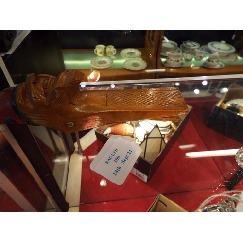 100 - A vintage Norwegian nutcracker in the form of a bearded man