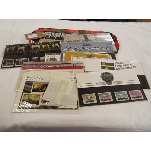 123 - A selection of mint stamps mainly UK