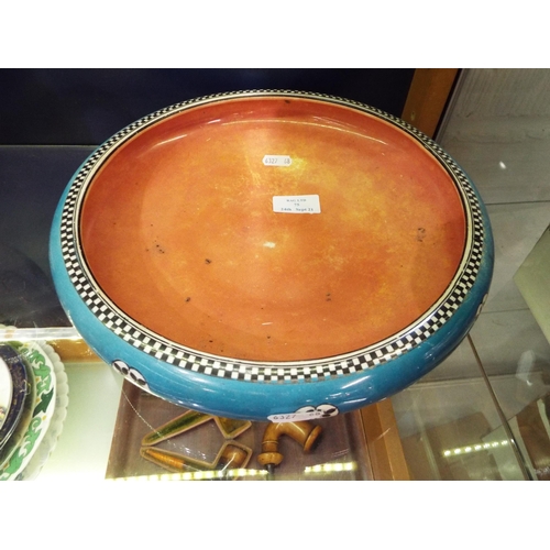 75 - A Phoenix ware low open fruit bowl
