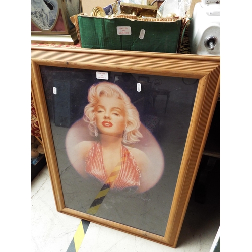 555 - A print of Marilyn Monroe