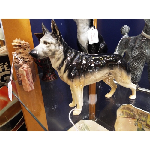 25 - A Beswick 'German Shepherd' figure