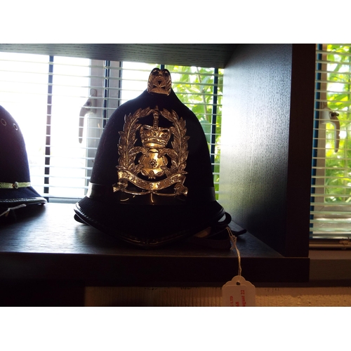 68 - A Hampshire police helmet