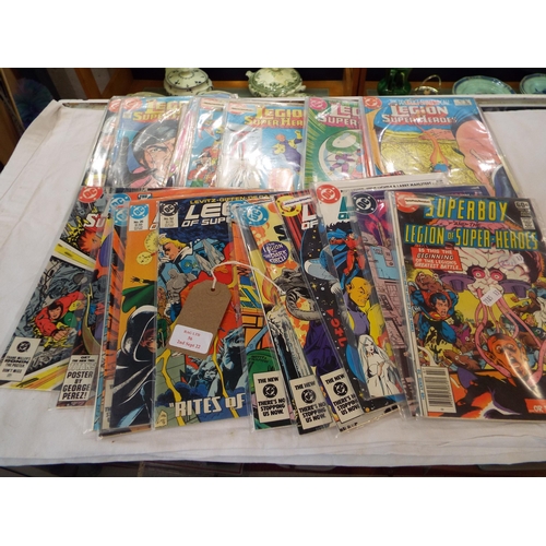 56 - A selection of vintage DC Giant Legion of Super Heroes comics (26)