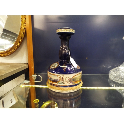 71 - A Pussers rum ceramic decanter