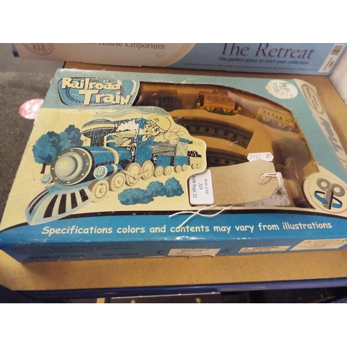 329 - A boxed Railroad Train set