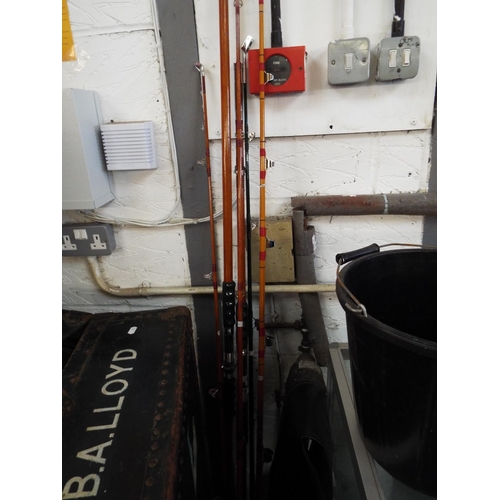 A Modern Arms Company No 959942 Beachmaster fishing rod, and Anglers