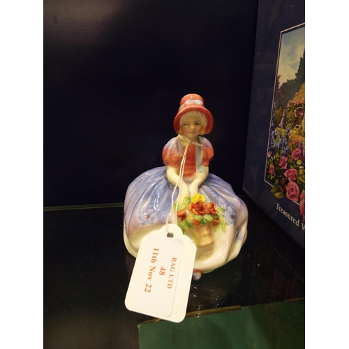 48 - A Royal Doulton figurine 'Monica', HN1531