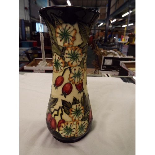 26 - A Moorcroft Limited Edition for Liberty's 'Hawthorn' pattern vase, 8