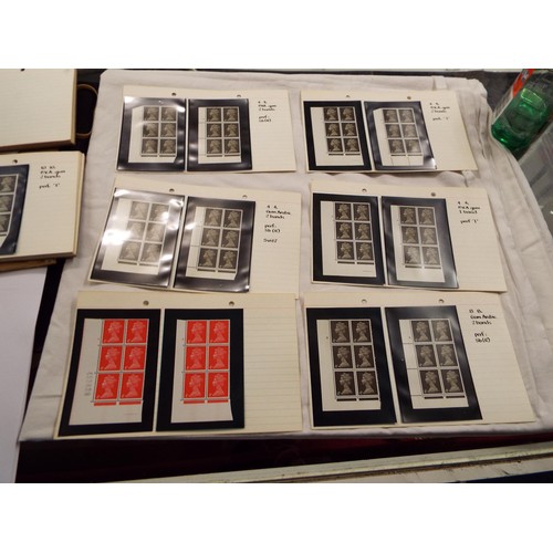 68 - A selection of Machin (67) definitive cylinder blocks to 5d