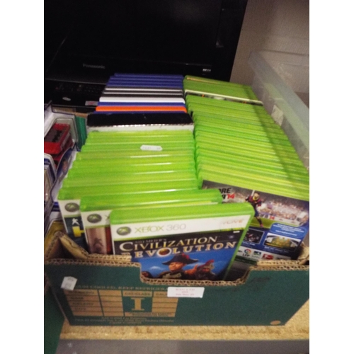 A mixed selection of XBOX 360 and Playstation 2 games