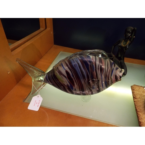 18 - A Murano style glass fish