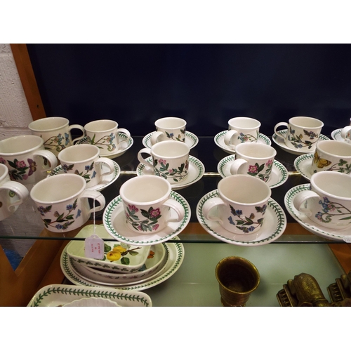 46 - A large selection of Portmerion tea cups and saucers