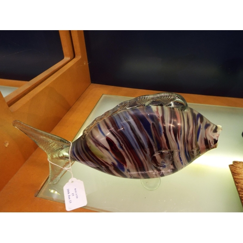 15 - A Murano style glass fish