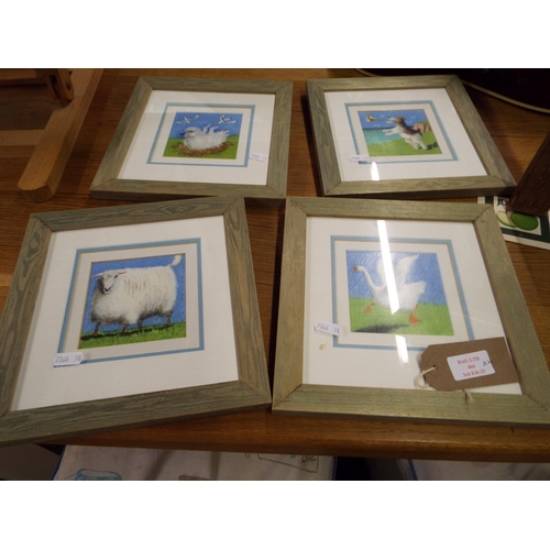 464 - Four Richard Adams prints