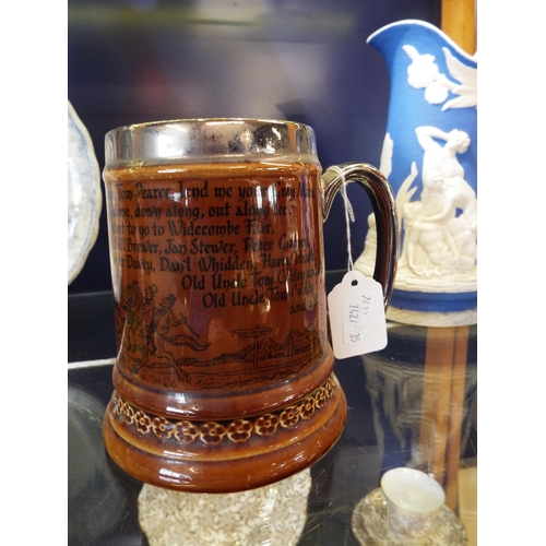 52 - A Lord Nelson pottery ‘Widecombe Fair Jan Stewer’ tankard