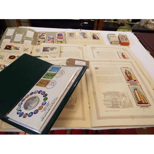 68 - A mixed selection of cigarette cards and albums to include 'Garden Flowers', Boy Scout and Girl Guid... 