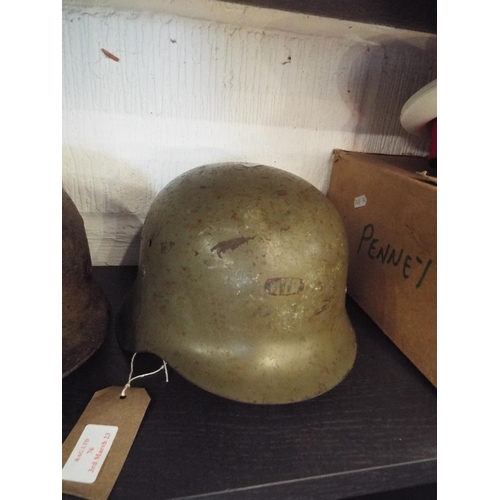 76 - A WWII German army helmet