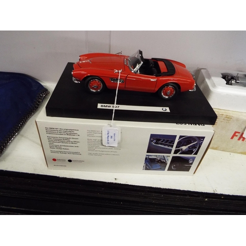 381 - A boxed as new 1:18 scale model of a 'BMW 507' with certificate