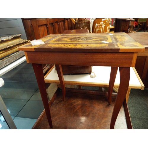 569 - A Sorrento musical sewing table