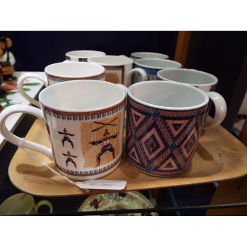 108 - Eight Wedgwood mugs