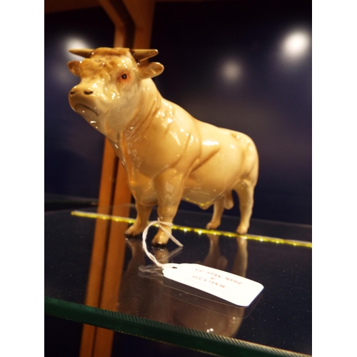 5 - A Beswick Charolais Bull