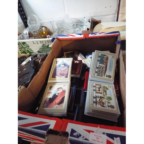 368 - A selection of PHQ cards in albums