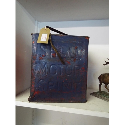373 - A vintage painted Shell petrol can