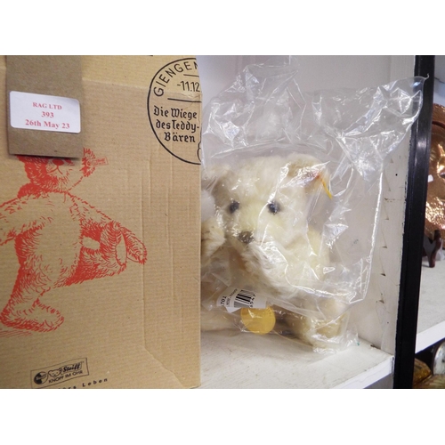 393 - A boxed Steiff Millennium bear
