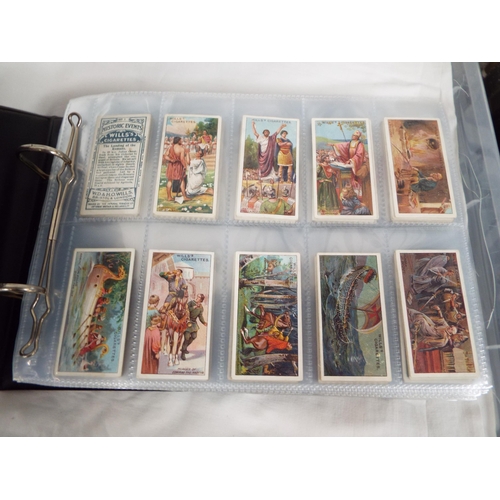 88 - An album of Will's cigarette cards to include 'Historic Events', 'Life In The Tree Tops', ' Lucky Ch... 