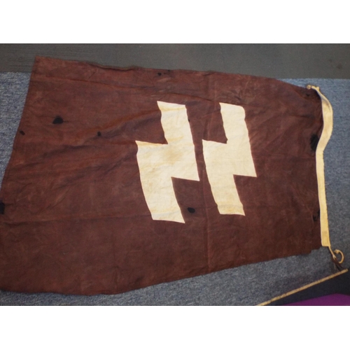 135 - A vintage German SS Flag