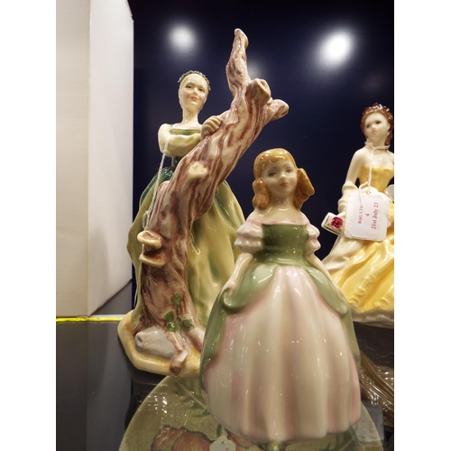 6 - A renaissance figurine 'Emma' and a Royal Doulton figurine 'Penny' HN2338