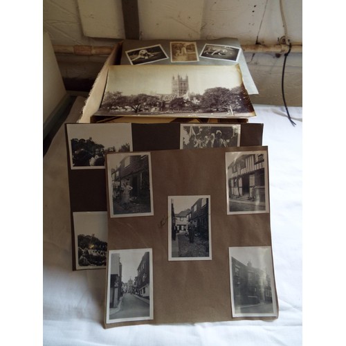 97 - A mixed selection of vintage photographs to include landscape, architectural etc