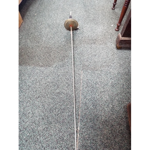 370 - A vintage fencing foil