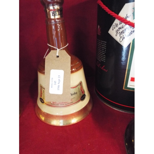 245 - A unopened Bells Whisky decanter