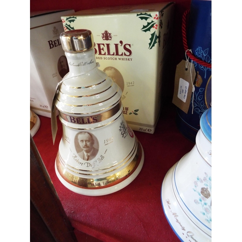 254 - A unopened boxed Bells Whisky decanter commemorating Christmas 2012