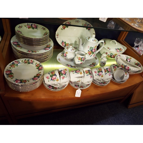 78 - A large selection of Royal Norfolk dinner ware to include plates, bowls, sandwich plates, tureen, te... 