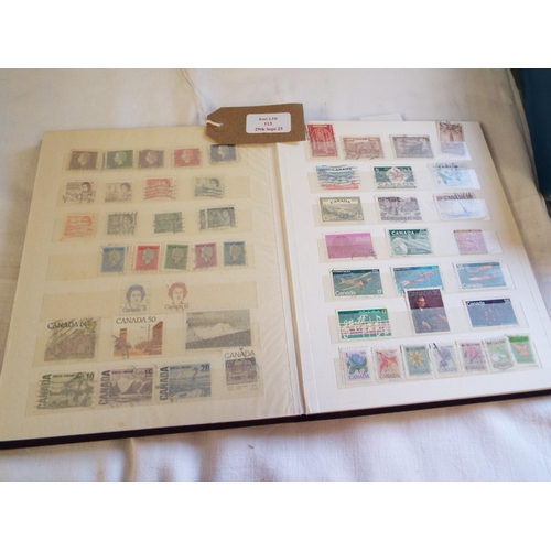 113 - An album of stamps to include USA, Canada, India