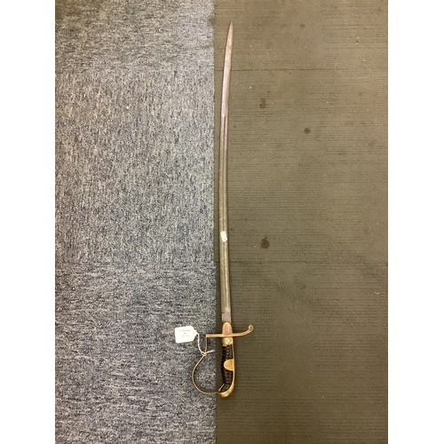 160 - A vintage German Army sword