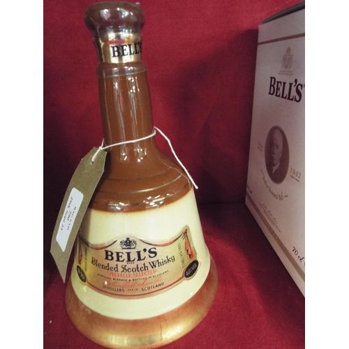 290 - A unopened Bells Whisky decanter