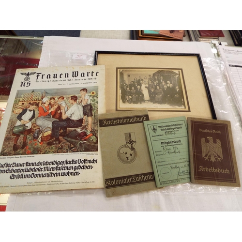 162 - A selection of WWII German ephemera