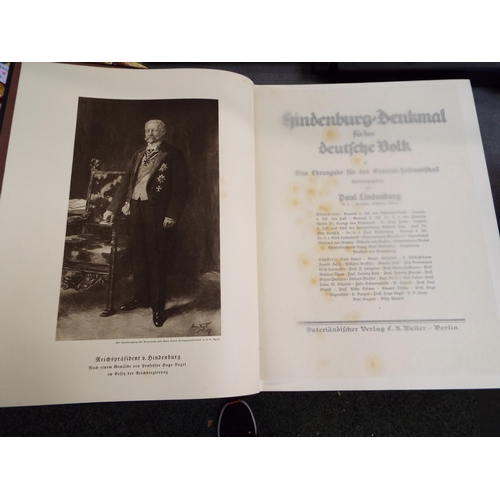 255 - A WWI German book on Hindenburg