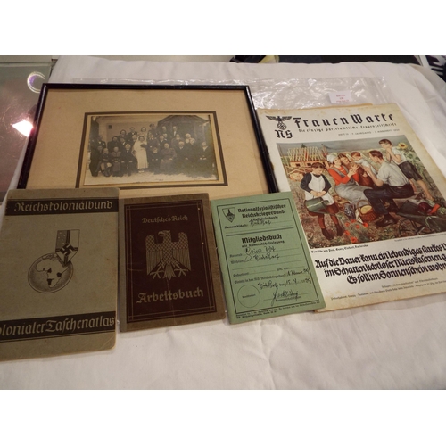 138 - A selection of WWII German ephemera