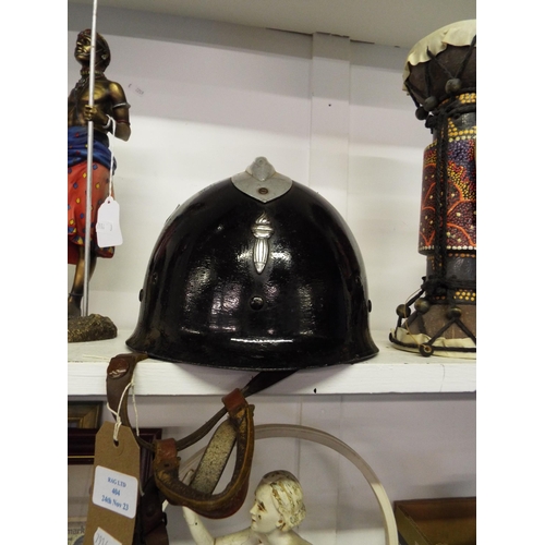 404 - A vintage French police/fireman's helmet