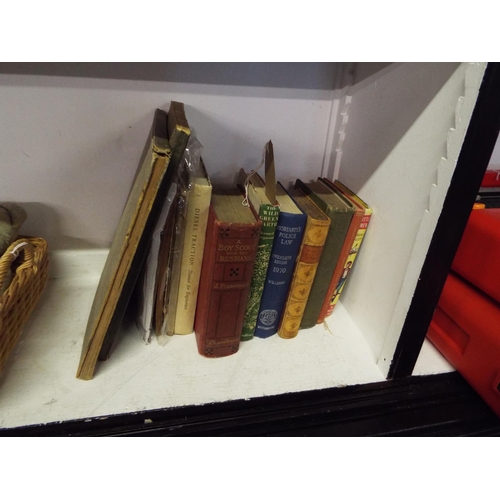 409 - A mixed selection of assorted books to include 'A Boy Scout With The Russians by John Finnmore with ... 